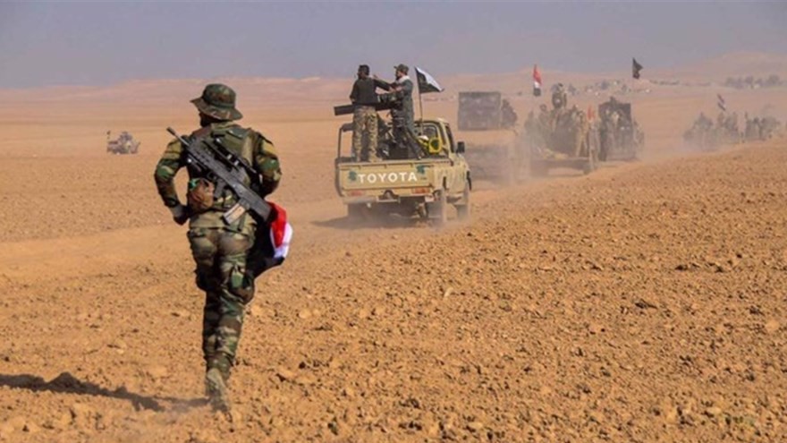 الحشد الشعبي يكمل تمشيط 20كم بين محافظتين شماليتين