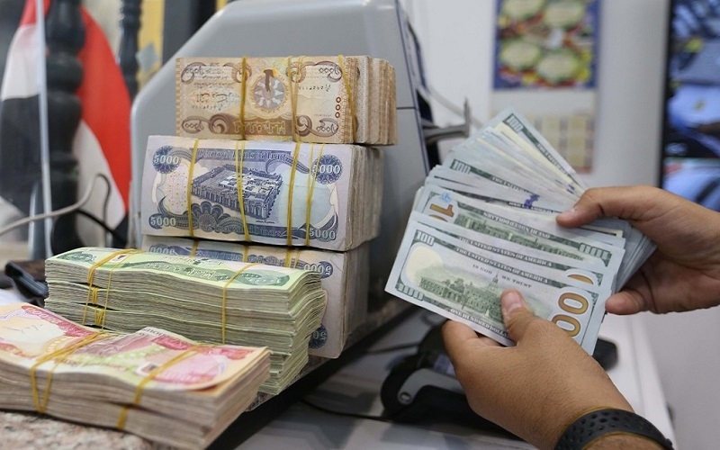 سعر صرف الدولار لهذا اليوم في البورصة العراقية