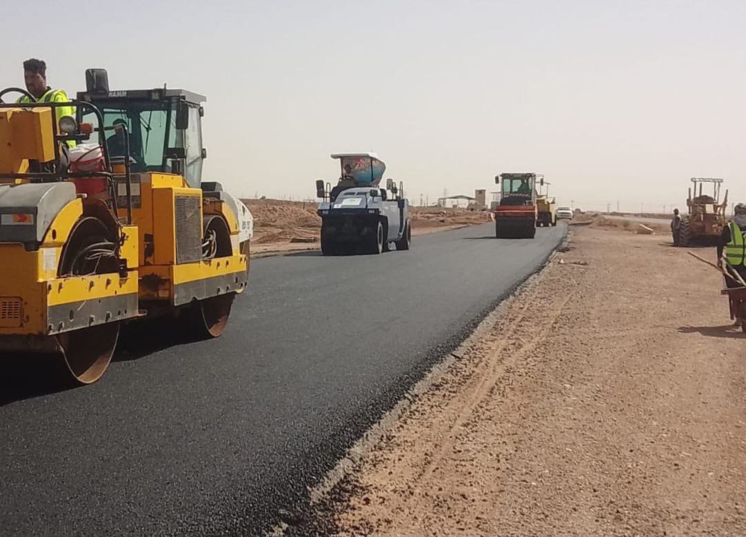  المباشرة بتأهيل طريق حيوي يخدم حجّاج بيت الله الحرام