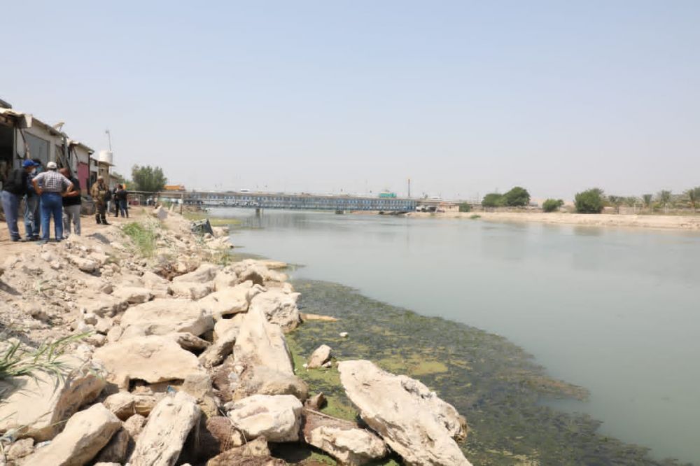 الموارد المائية تُعلن تقدم ملحوظ في مشروع تأهيل ضفاف نهر دجلة