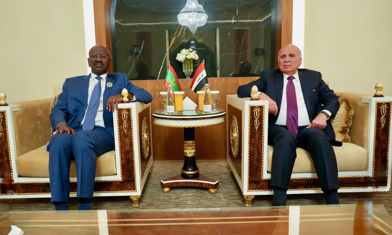العراق يبحث مع موريتانيا تعزيز التعاون الثنائي والتنسيق المشترك