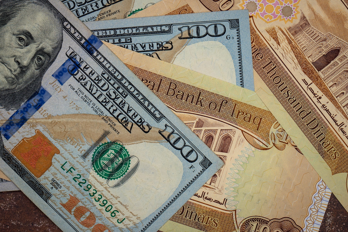 أسعار صرف الدولار في العراق ليوم الاثنين