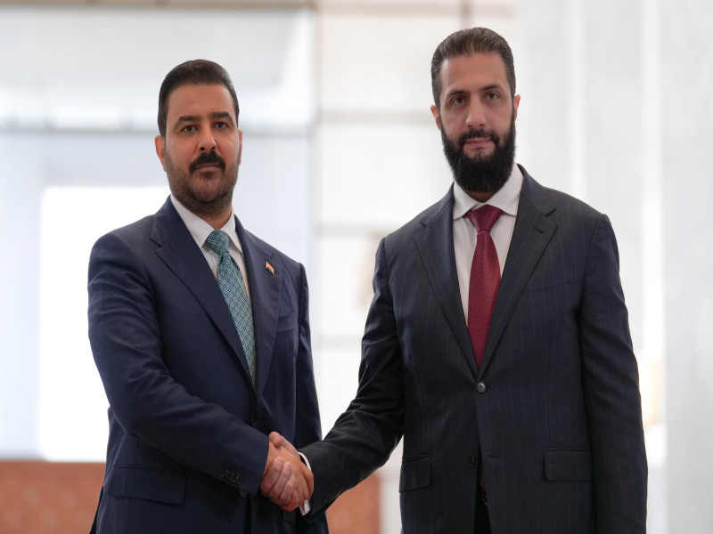 الزيدي والشرع يبحثان تعزيز الشراكة بين العراق وسوريا